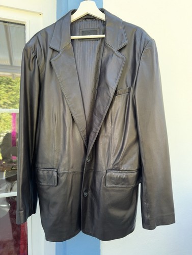 Herren lederjacke lammnappa - herren,