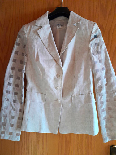 Heine leinenblazer beige sand - beige,