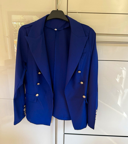 Damen blazer blau - damen, doppelreiher