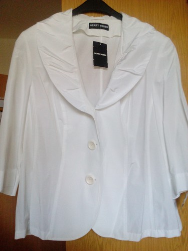 Weißer sommerblazer gerry - sommerblazer,,