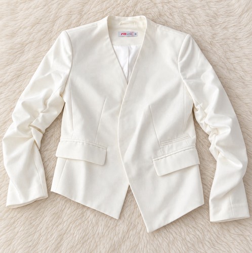 Damen blazer weiß hell - /,