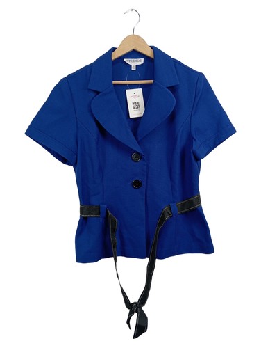 Studio blazer kurzarm blau - studio,