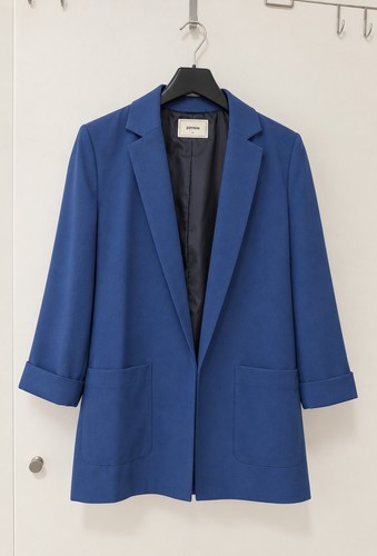 Blazer marineblau mit taschen - marineblau,