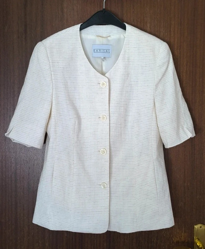 Hellbeiger sommerblazer - hellbeiger,
