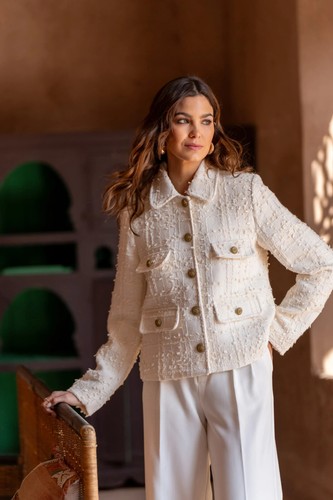 Tweedjacke frauen jacke - tweedjacke,