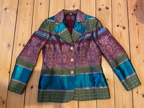 Jaquard blazer sehr hübsch - jaquard,