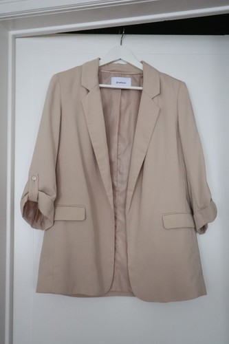 Stradivarius blazer beige - stradivarius,