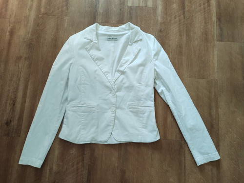 Weißer schöner sommerblazer - weißer,
