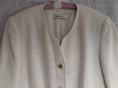 Leinen damenblazer 44 - leinen,