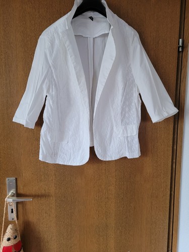 Weißer sommer blazer - weißer,