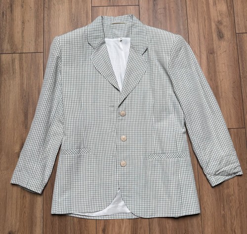 Damen vintage blazer vichy - damen,